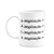 Caneca Motivação - Inspiração - 325ml - Branca - Imagem 1