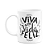Caneca Motivação - Viva uma vida feliz - 325ml - Imagem 1