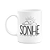 Caneca Motivação - Sonhe - 325ml - Branca - Imagem 1