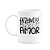 Caneca Motivação - Fazendo tudo com amor - Imagem 1