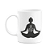 Caneca Motivação - Só viva - 325ml - branca - Imagem 1