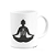Caneca Motivação - Só viva - 325ml - branca - Imagem 2