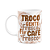 Caneca Divertida - Café - Troco gente fresca por café fresco - Imagem 1