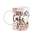 Caneca Florkito - Café - Sou cafezeiro - 325ml - Imagem 1