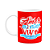Caneca Namorados - Eu não vivo sem você - 325ml - Imagem 1