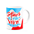 Caneca Namorados - Eu não vivo sem você - 325ml - Imagem 2