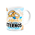 Caneca Namorados - Eu não vivo sem você - 325ml - Imagem 2