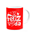 Caneca Namorados - Feliz nosso dia - 325ml - Imagem 2