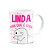 Caneca Flork Amigas - Linda, pena que é doida - Imagem 2