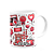 Caneca Namorados - Fomos feitos um para o outro - Teddy bear - Imagem 2