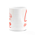 Caneca Namorados - Love Amor - 325ml - branca - Imagem 3