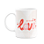 Caneca Namorados - Eu te amo love - 325ml - Imagem 1