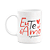 Caneca Namorados - Eu te amo e pronto - 325ml - Imagem 1