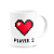 Caneca Namorados Gamer - Player 2 - 325ml - Imagem 2
