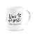 Caneca Motivação - Você é forte, não desista! M2 - Imagem 2
