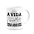 Caneca Motivação - A vida é melhor com amigos - Imagem 2