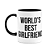 Caneca World's Best Girlfriend - The Office - D-black - Imagem 1
