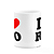 Caneca I Love RIO - Rio de Janeiro - 325ml branca - Imagem 3