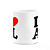 Caneca I Love AL - Alagoas - 325ml - branca - Imagem 3