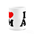 Caneca I Love AM - Amazonas - 325ml - branca - Imagem 3