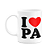 Caneca I Love PA - Pará - 325ml - branca - Imagem 1