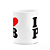 Caneca I Love PB - Paraíba - 325ml - branca - Imagem 3