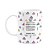Caneca Religiosa Versículos - Salmos 46:1 - 325ml - Imagem 1