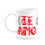 Caneca Namorados - Eu só penso em vc - Te amo - DroidLove - Imagem 2
