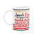 Caneca Namorados Laços - O amor verdadeiro de Deus - Imagem 1
