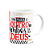 Caneca Namorados Laços - Um para o outro, ambos para Deus - Imagem 2