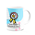 Caneca Professores - A melhor prof do mundo - Eleita - Imagem 2