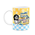 Caneca Professores - Muita prova pra corrigir - Bg-yellow - Imagem 1
