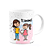 Caneca Mães - A melhor mãe do mundo! Te amamos! - Imagem 1