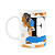 Caneca do Pai - Inicial do nome letra F - Bg-blue - Imagem 1