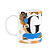 Caneca do Pai - Inicial do nome letra G - Bg-blue - Imagem 1