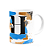 Caneca do Pai - Inicial do nome letra H - Bg-blue - Imagem 2