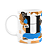 Caneca do Pai - Inicial do nome letra H - Bg-blue - Imagem 1