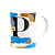 Caneca do Pai - Inicial do nome letra P - Bg-blue - Imagem 2