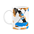 Caneca do Pai - Inicial do nome letra X - Bg-blue - Imagem 1