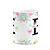 Caneca Floral - Inicial do nome letra E - 325ml - Imagem 3