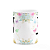 Caneca Floral - Inicial do nome letra J - 325ml - Imagem 3