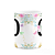 Caneca Floral - Inicial do nome letra O - 325ml - Imagem 3