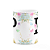 Caneca Floral - Inicial do nome letra P - 325ml - Imagem 3