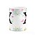 Caneca Floral - Inicial do nome letra X - 325ml - Imagem 3