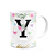 Caneca Floral - Inicial do nome letra Z - 325ml - Imagem 2