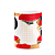 Caneca do Pai - Inicial do nome letra P - Bg-Red - Imagem 3