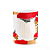 Caneca do Pai - Inicial do nome letra L - Bg-Red - Imagem 3
