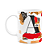 Caneca do Pai - Inicial do nome letra A - Bg-Red - Imagem 1