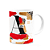 Caneca do Pai - Inicial do nome letra A - Bg-Red - Imagem 2