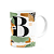 Caneca do Pai - Inicial do nome letra B - Bg-Green - Imagem 2